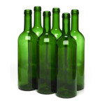 750ML Green Bordeaux Bottle 12/Case