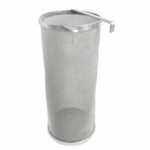 Stainless Steel Kettle Hopping Filter 6"W x 14" L 300 michron mesh
