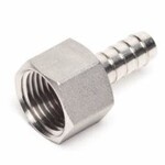 SS 3/8'' Barbed 1/2'' Female NPT