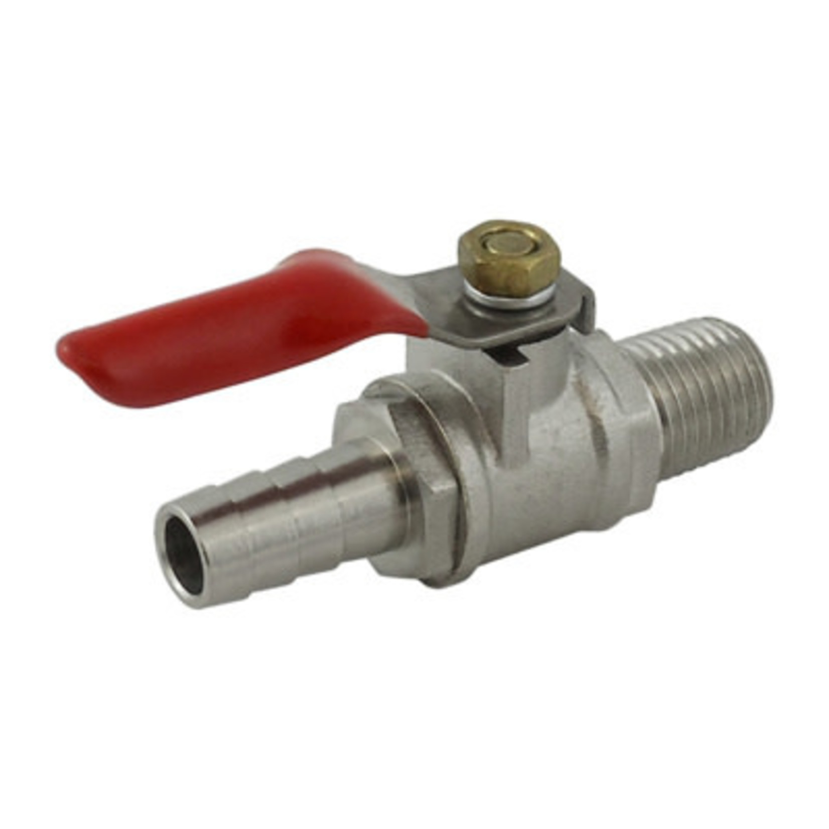 BALL VALVE 1/4" MPT X 1/4" BARBED