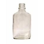 Flask Clear Bottle 200ML Single