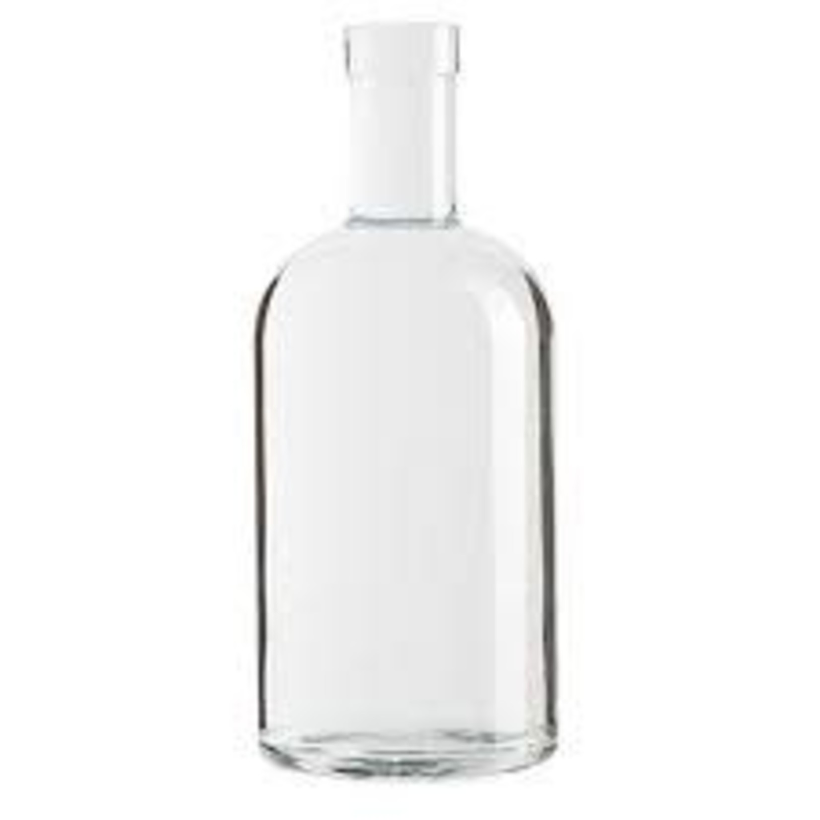 750ML Clear Rum Bottle Single