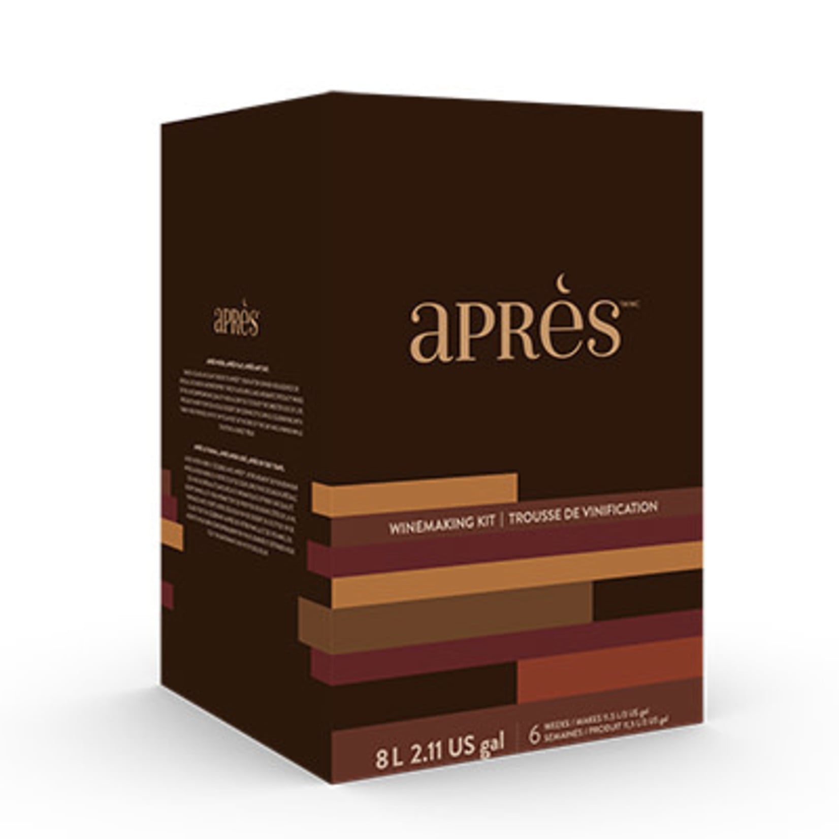 WineXpert Apres Vanilla Bourbon Flavored Dessert Wine 8L Ingredient Kit