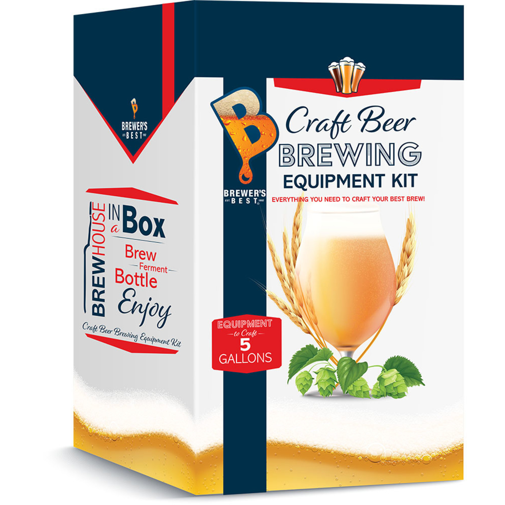 Brewer’s Best® 1003 Brewer's Beast Equipment Kit Glass