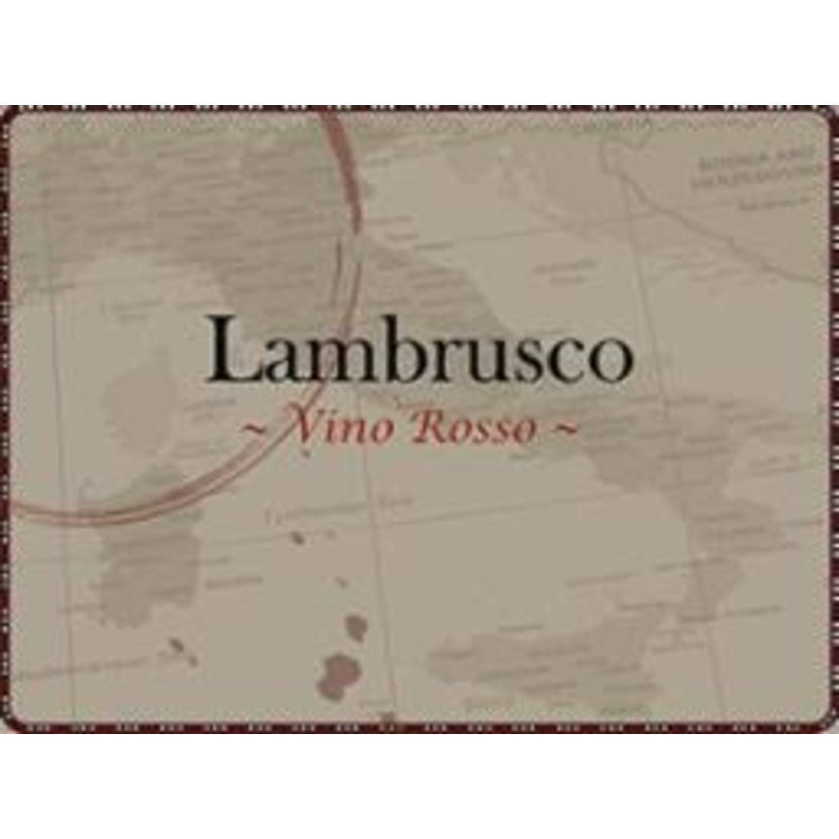 WineXpert Lambrusco Wine Labels