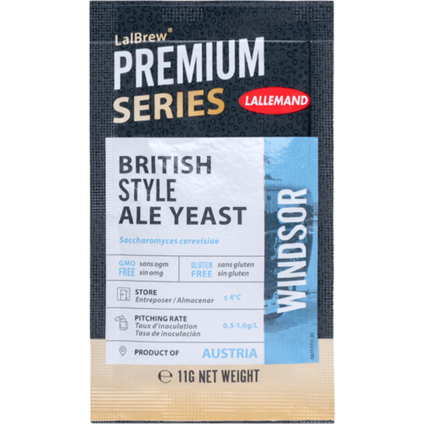 Lallemand Windsor Ale Brewing Dry Yeast 11 Grams Lallemand