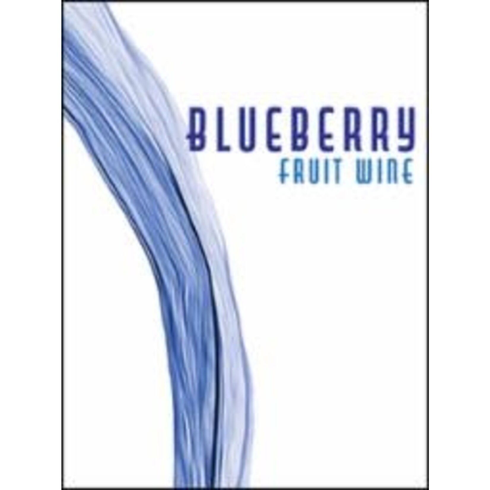 Blueberry Fruit Wine Labels 30 Ct