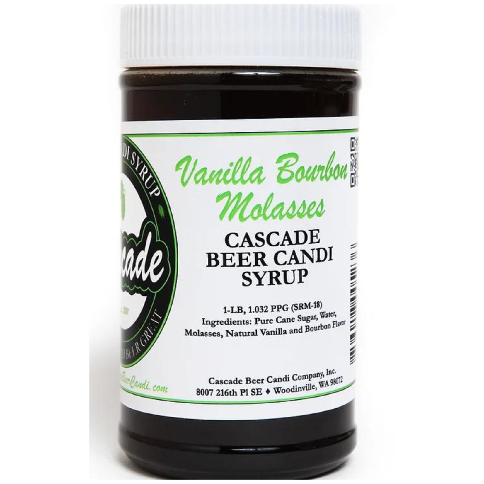 Cascade Vanilla Bourbon Molasses Candi Syrup 1 Lb