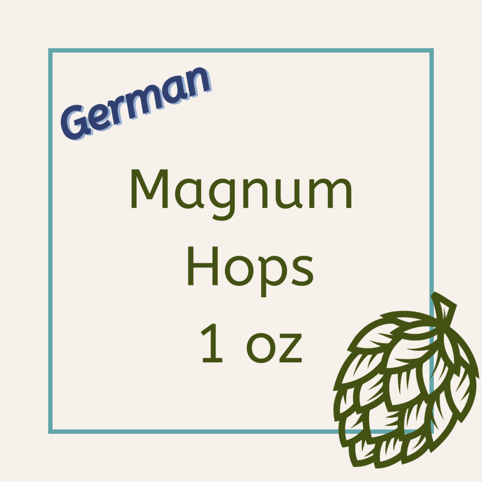 Magnum German Hops 1 oz