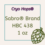 Sabro® Brand HBC 438 Cryo Hops®