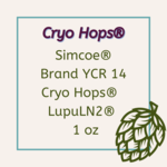 Yakima Chief Simcoe® Brand YCR 14 Cryo Hops® | LupuLN2®