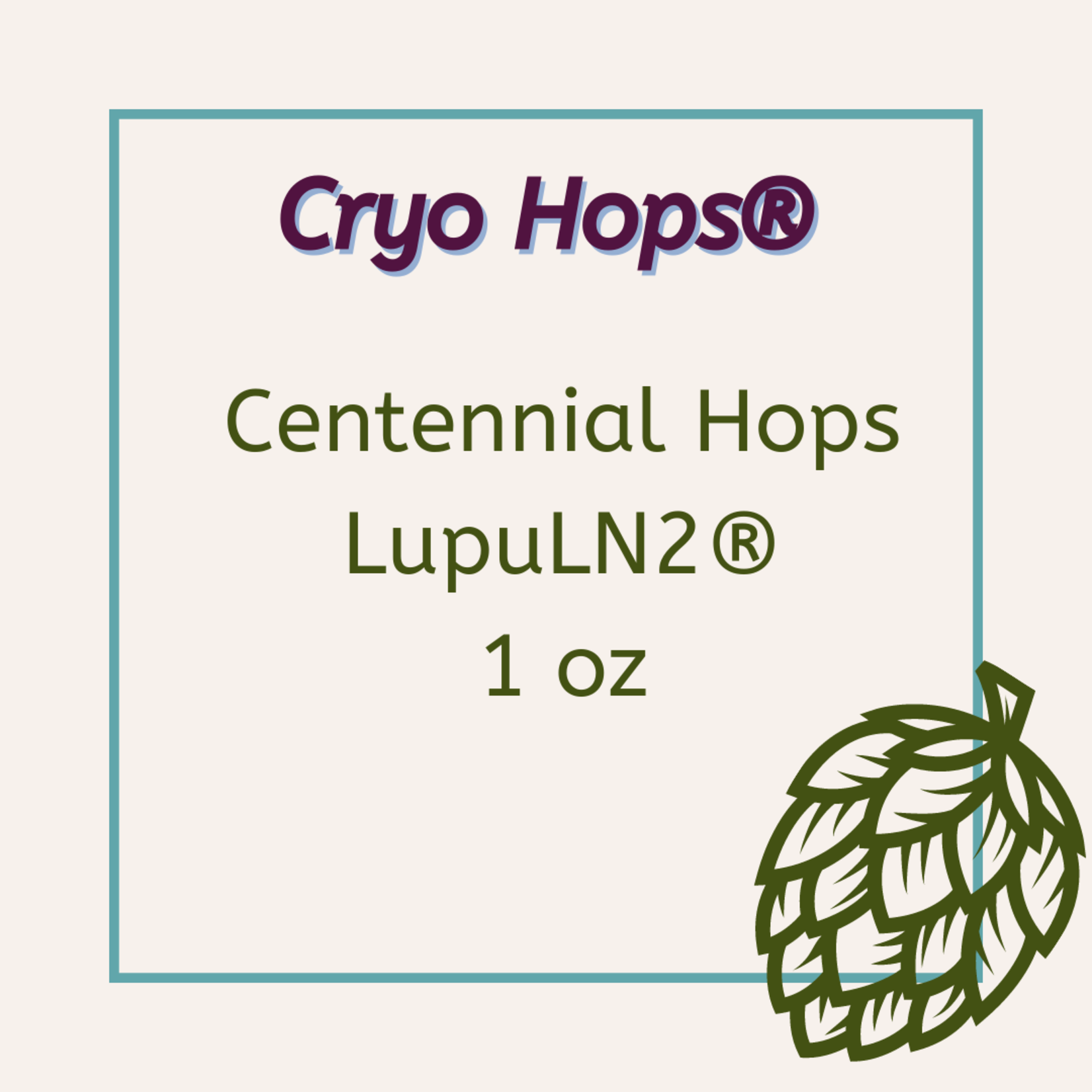 Yakima Chief Cryo Hops® Centennial Hops 1 oz