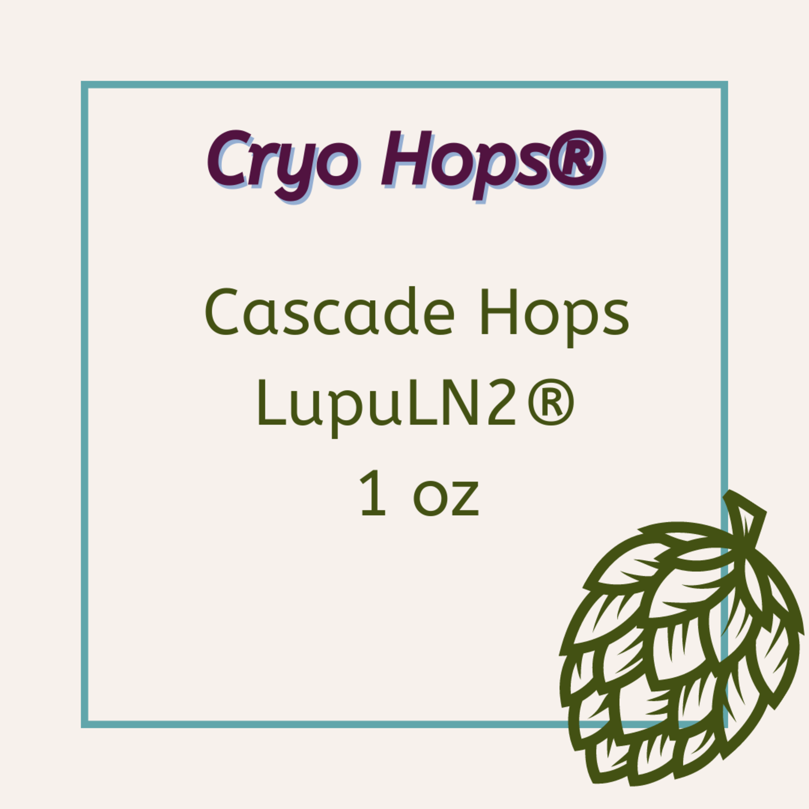 Yakima Chief Cryo Hops® Cascade  Hops 1 oz