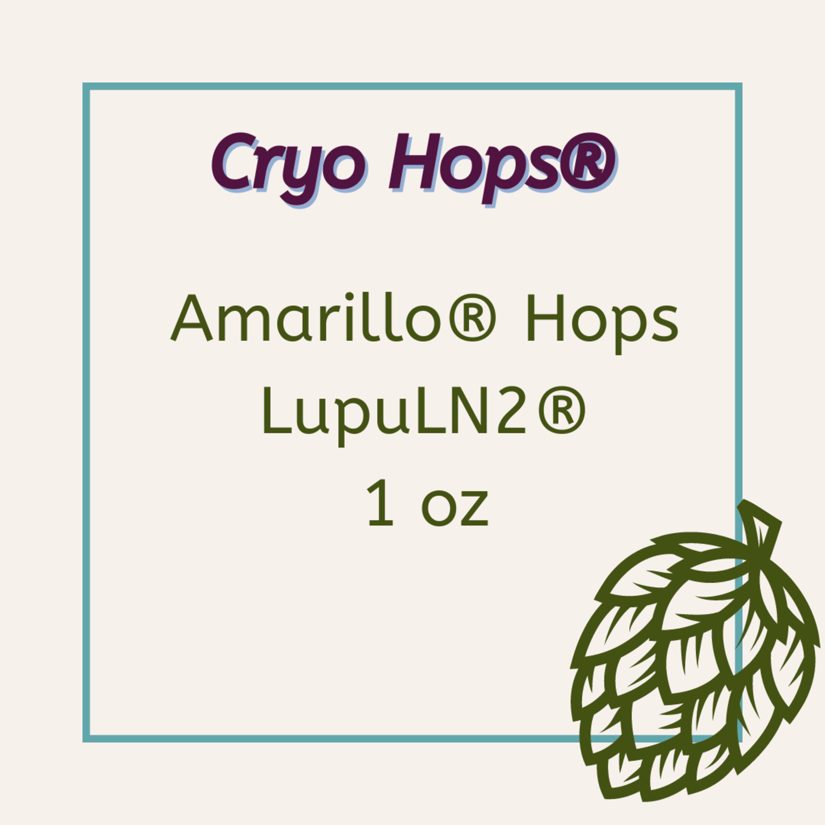 Yakima Chief Cryo Hops® Amarillo® Hops 1 oz