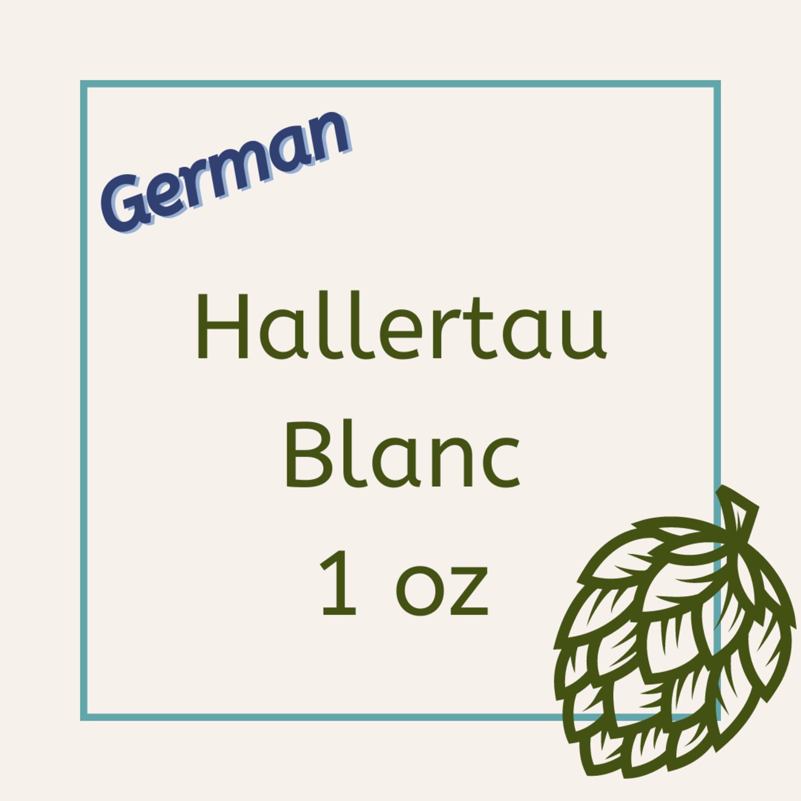 Hallertau Blanc Hops 1 oz