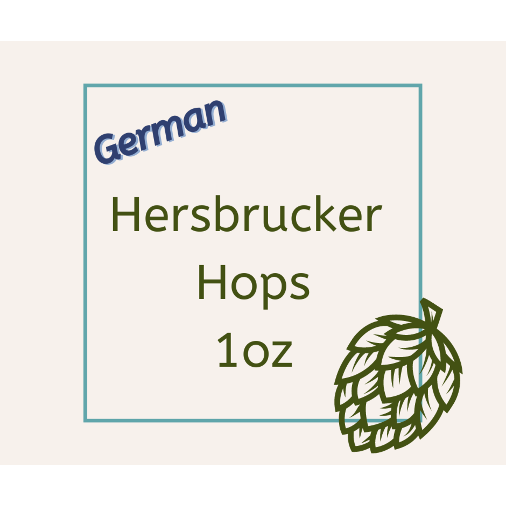 Hersbrucker German   Hops 1 OZ