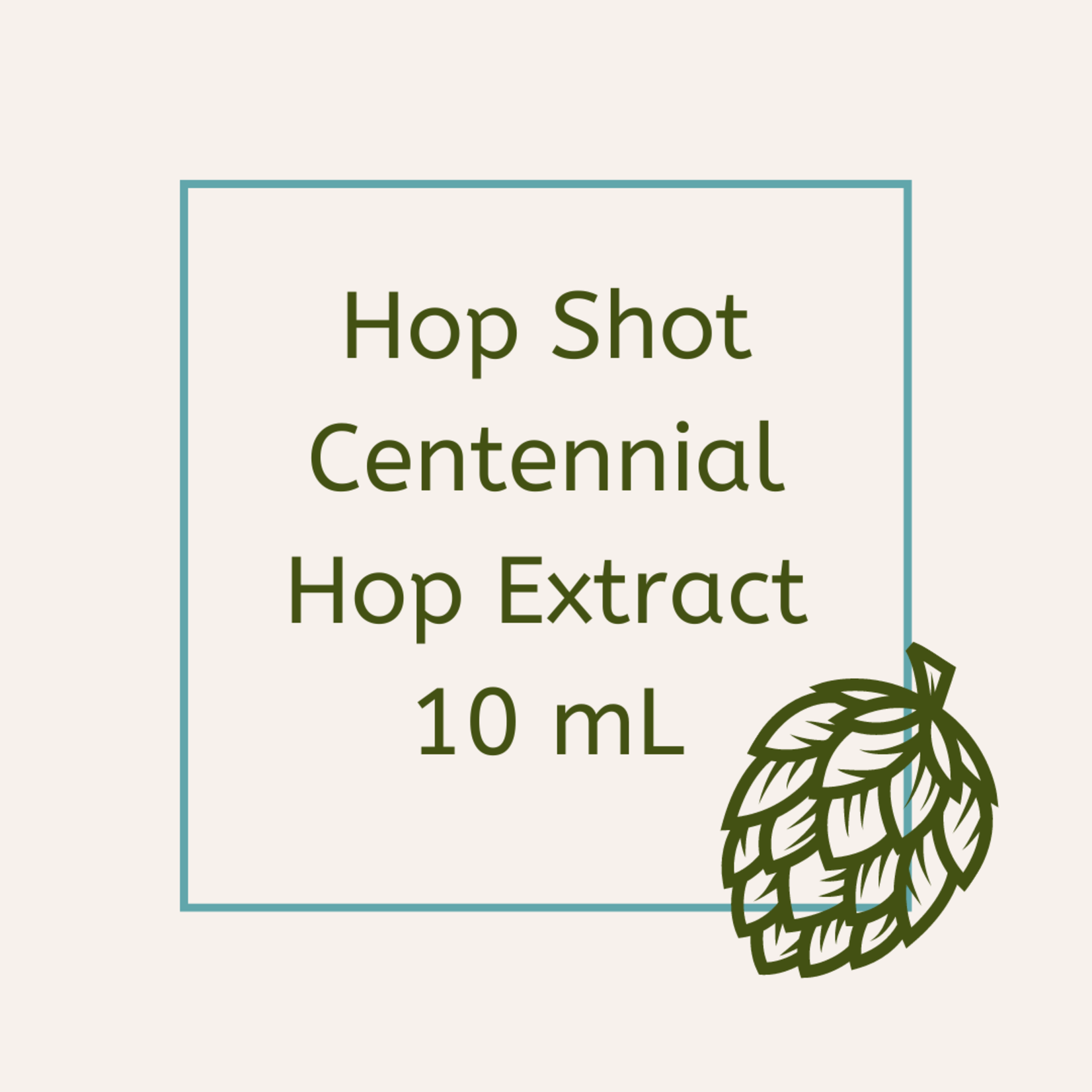 Artisan Hops® Hop Shot - Centennial Hop Extract - 10 mL