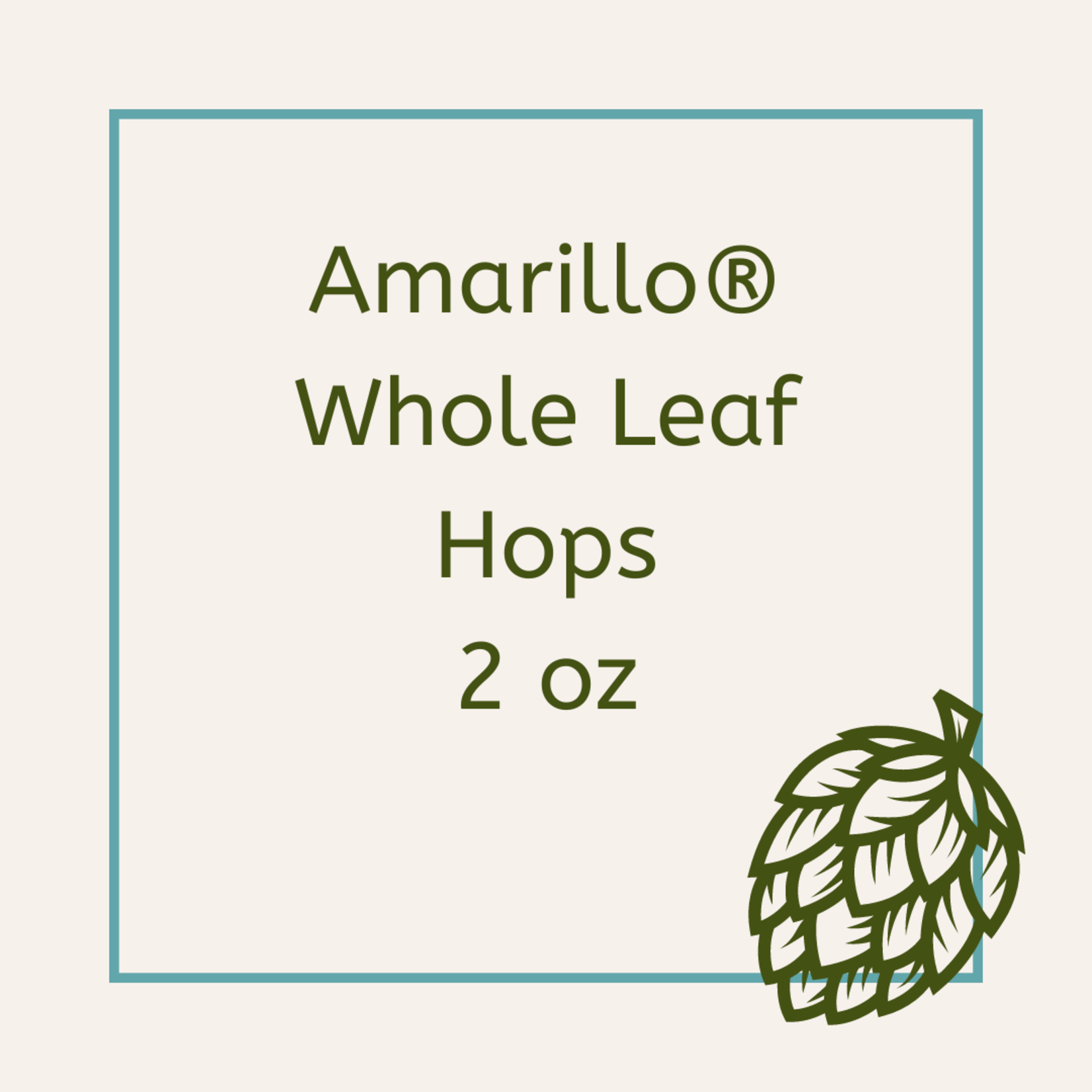 Amarillo® Whole Hops 2 oz