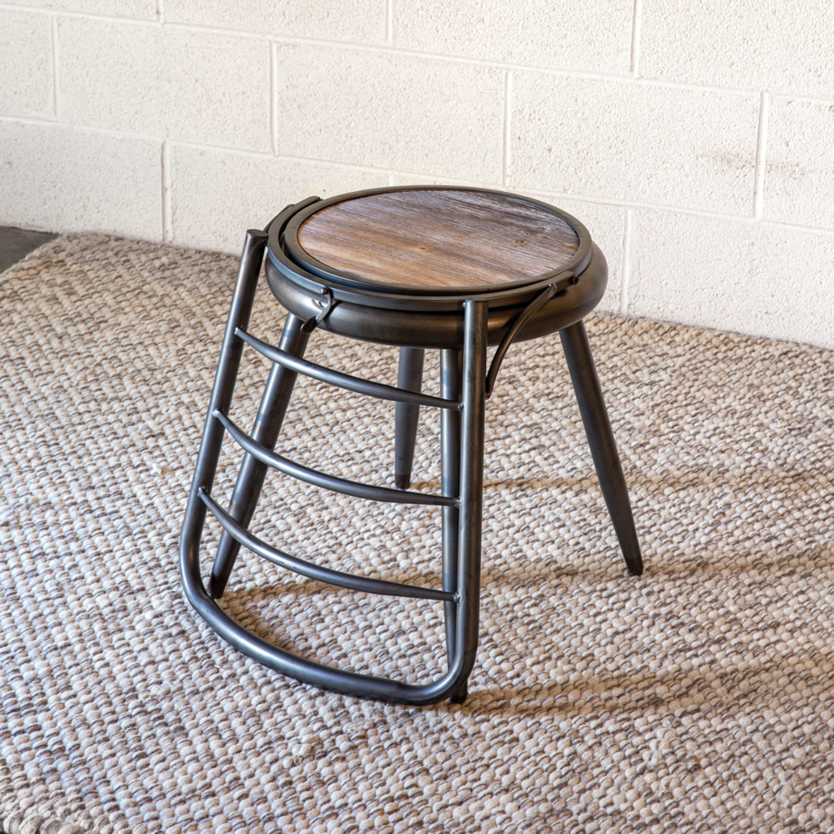 CTW Home Collection Industrial Style Table and Chair