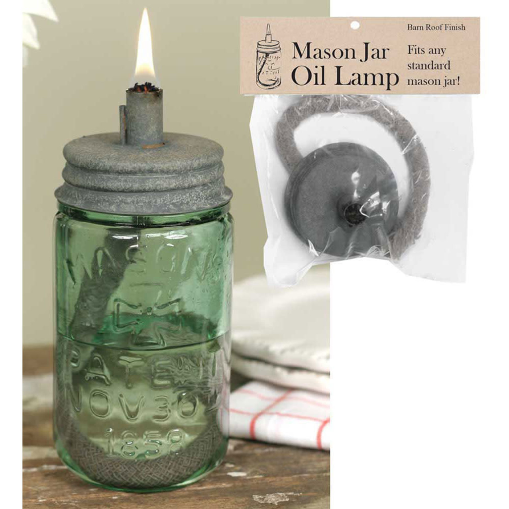 Something Vintage Rentals: DIY Mason Jar Oil Lamp: Preparing for Hurricane  Sandy