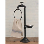 CTW Home Collection Spigot Soap and Towel Holder