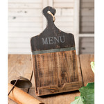 CTW Home Collection Wooden Menu Holder