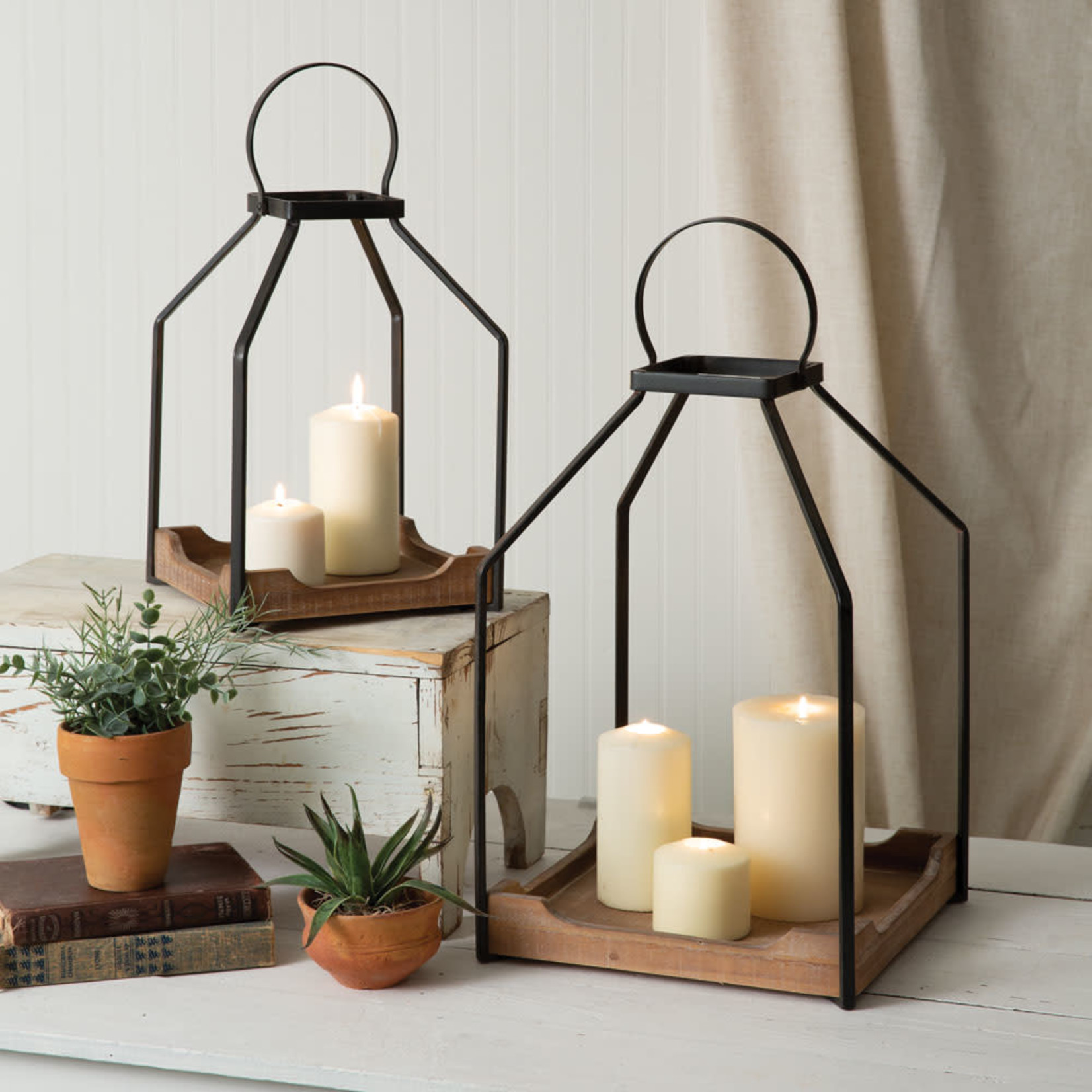 CTW Home Collection Everett Lanterns - Set of Two
