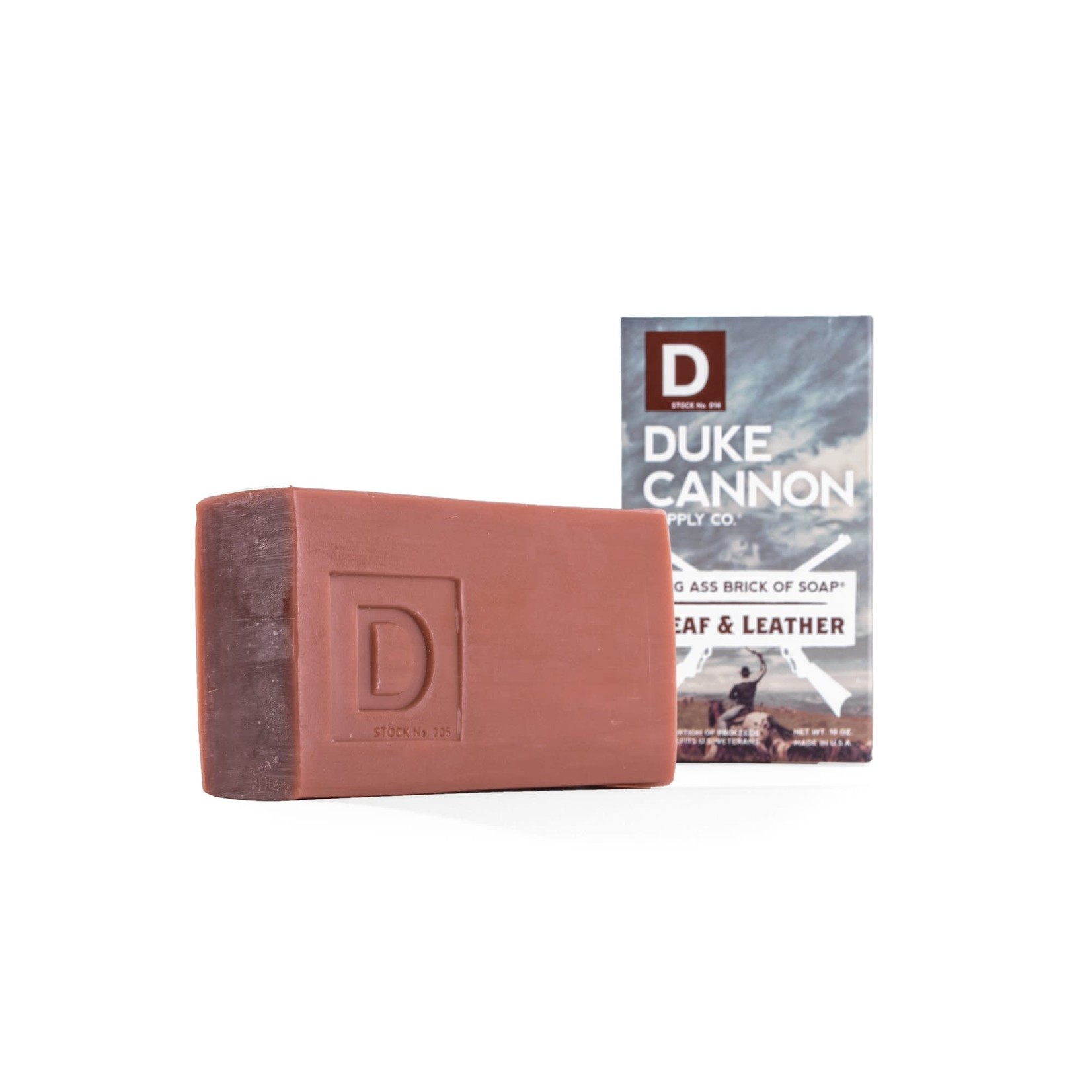 Duke Cannon Supply Co Big Ass Brick of Soap - Leaf and Leather