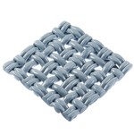 Skyros Designs Hand Woven Square Trivet - Morning Sky