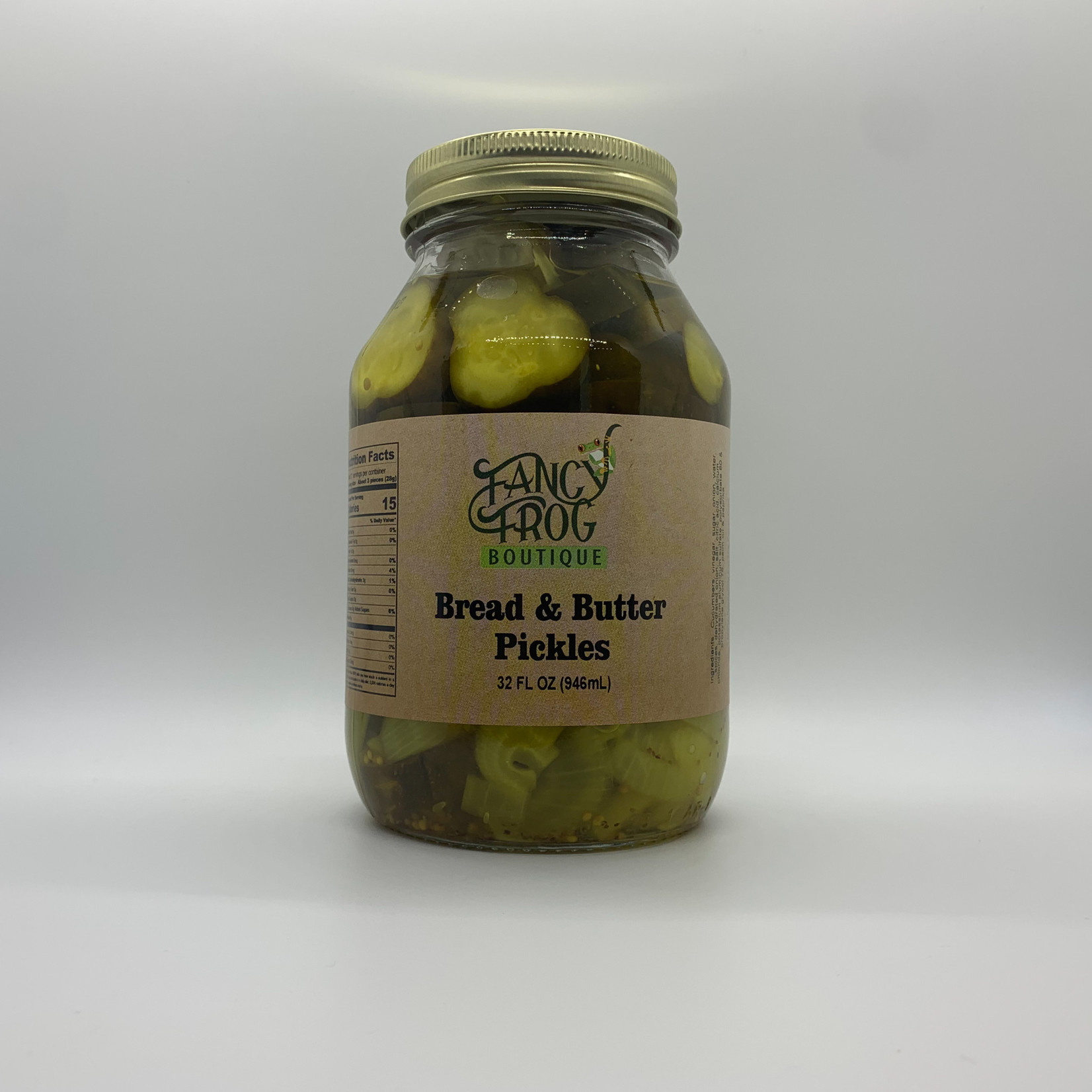 Fancy Frog Boutique Bread N' Butter Pickles