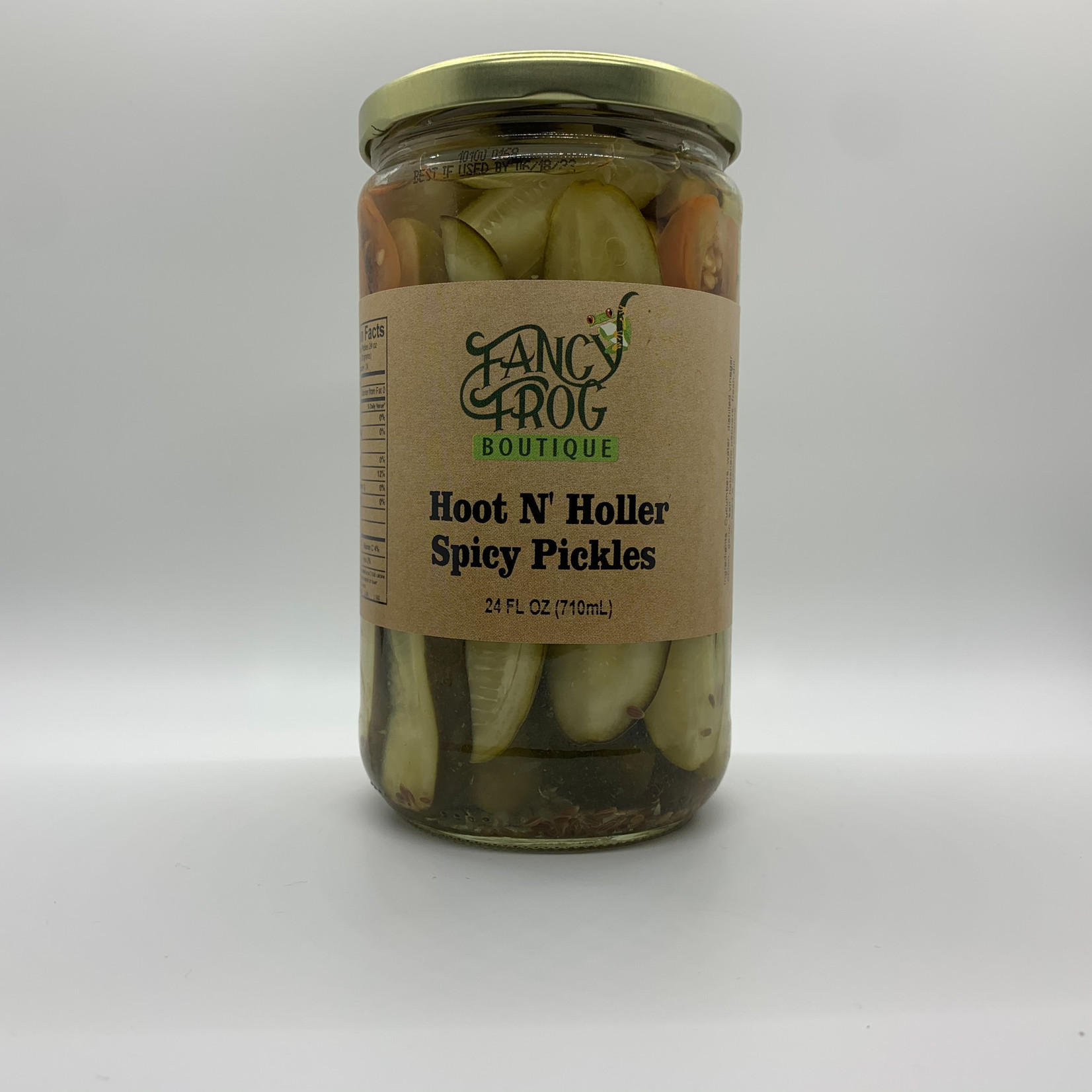Fancy Frog Boutique Hoot N Holler Spicy Pickles