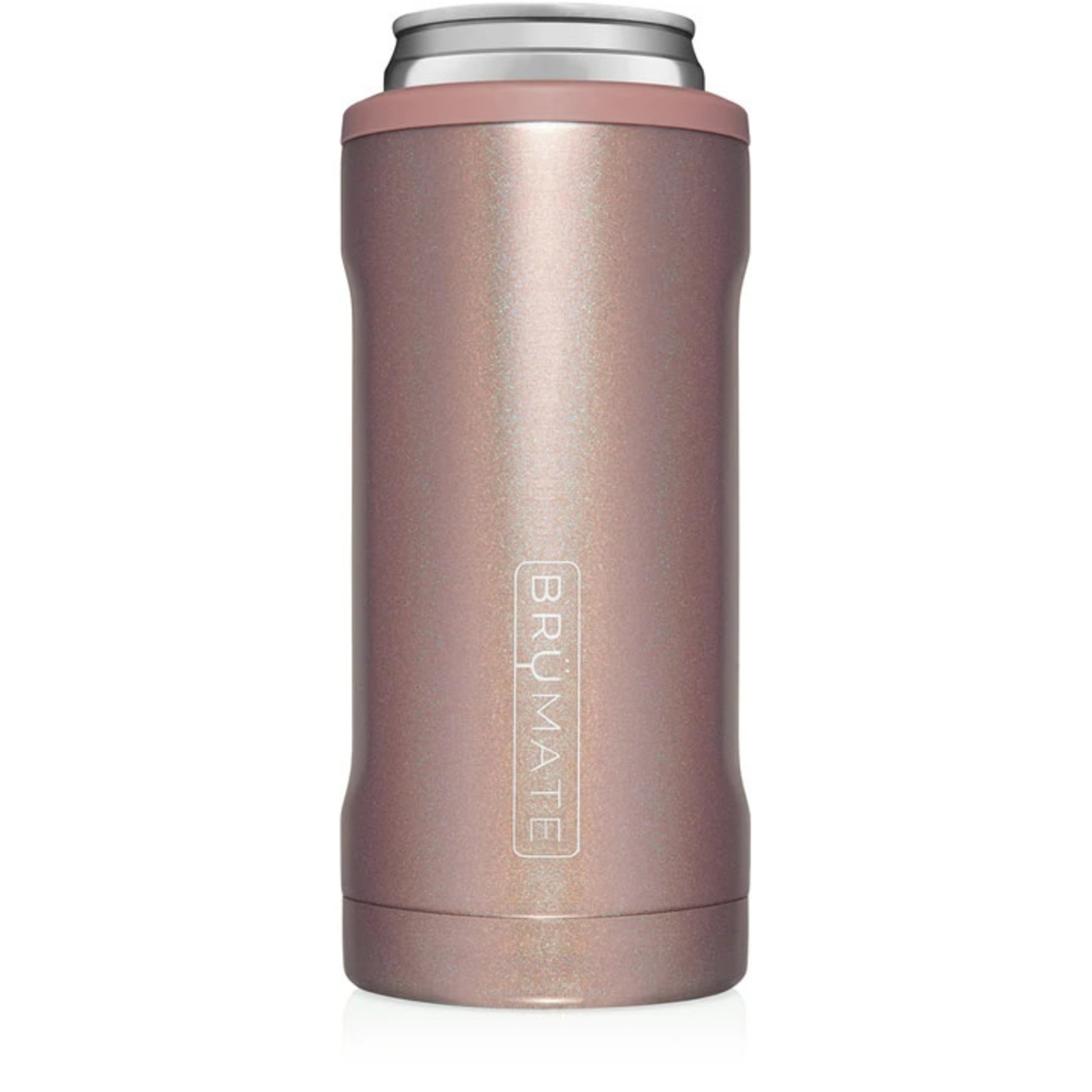 Hopsulator Slim 12oz - Glitter Rose Gold - The Fancy Frog Boutique