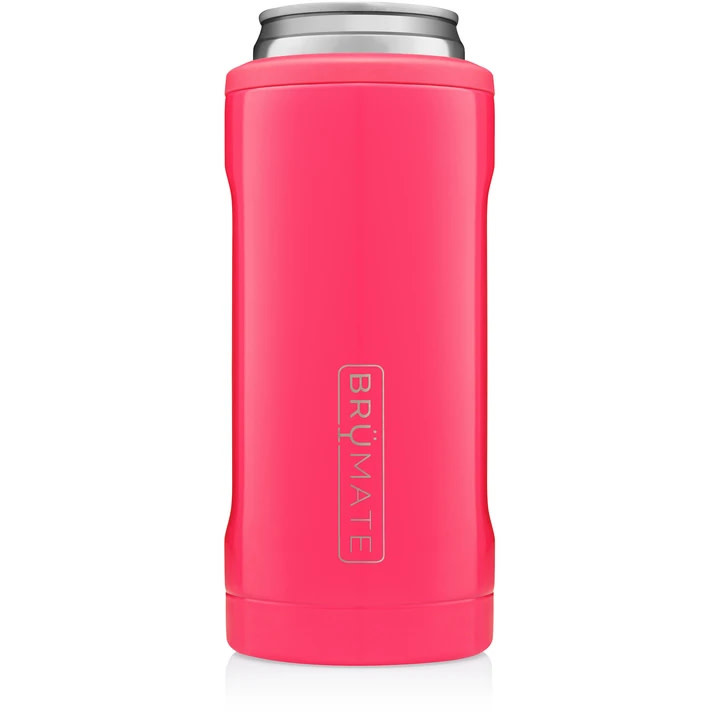 Brumate HOPSULATOR SLIM | Neon Pink (12OZ SLIM CANS)