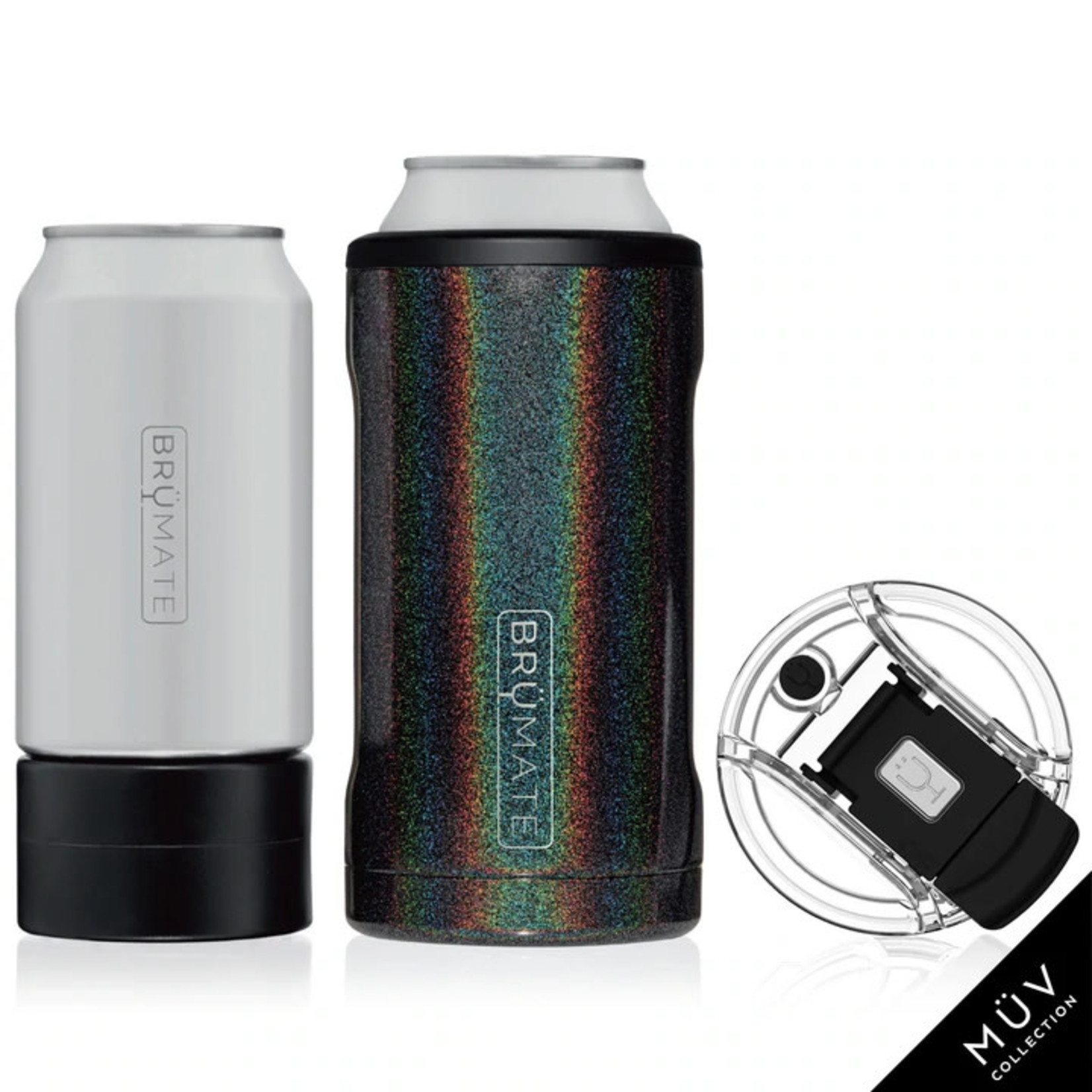 BrüMate Hopsulator Trio 16oz - Glitter Charcoal