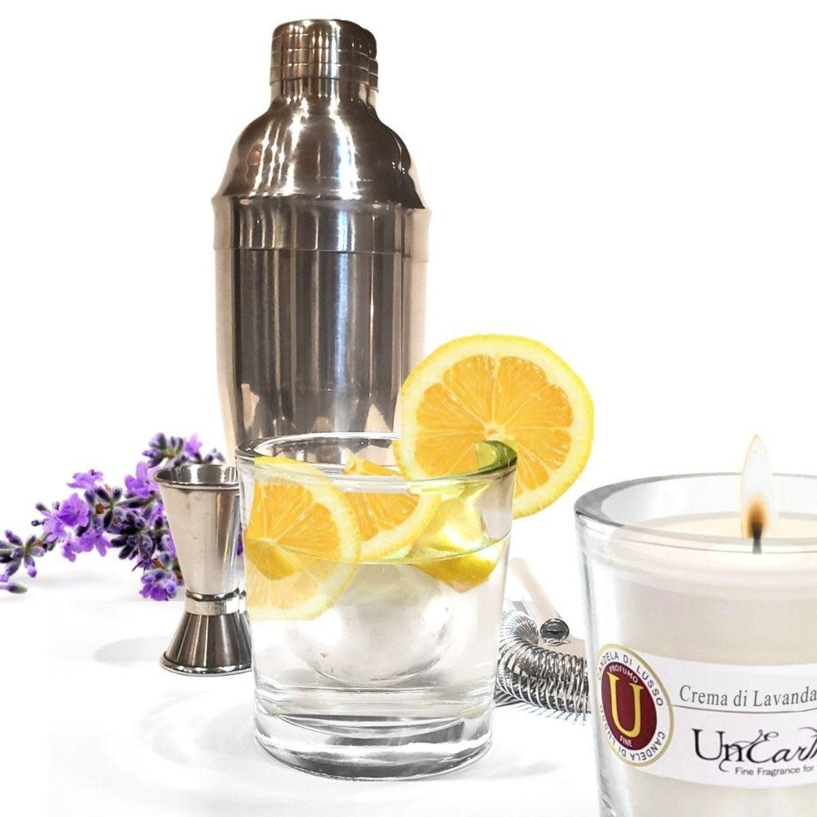 UnEarthed Candle UnEarthed Candle - 6oz - Creme di Lavanda