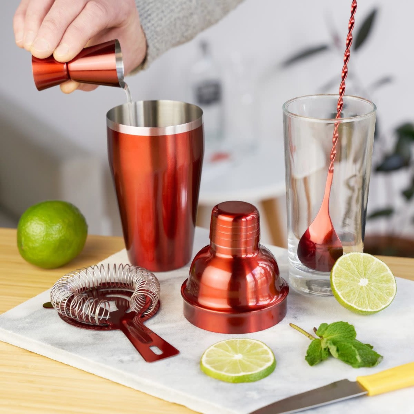 true brands Barware Set - Red