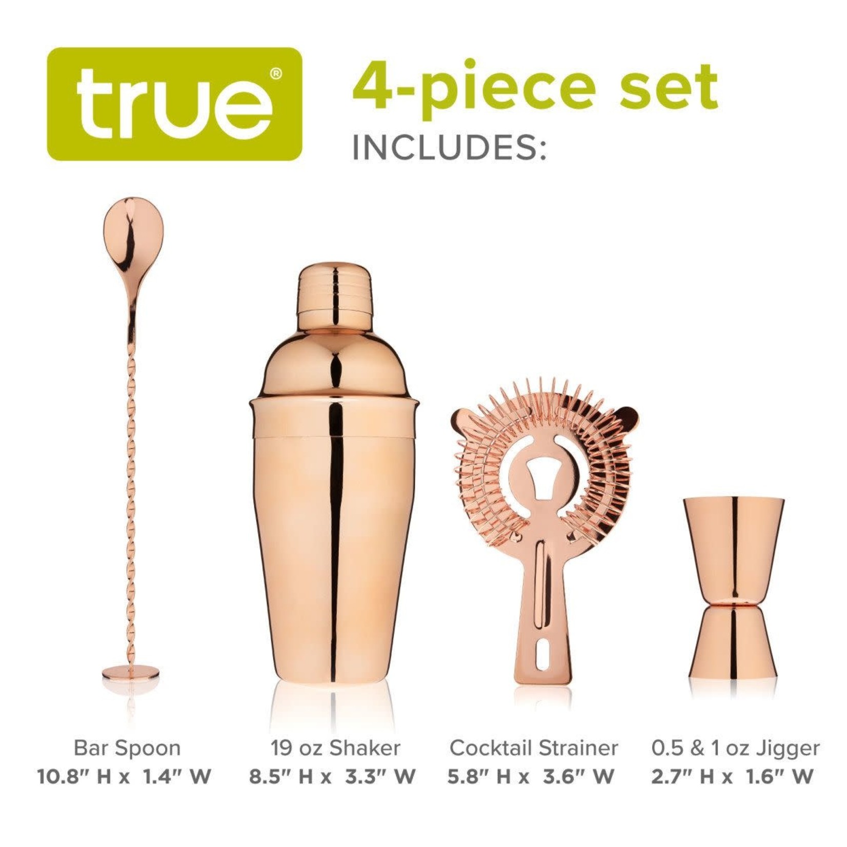 true brands Barware Set - Copper