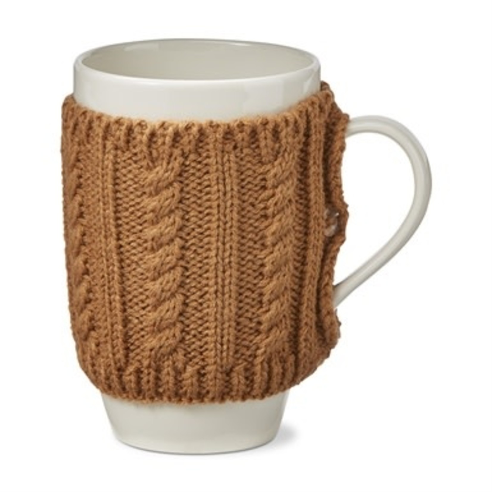 WARM WISHES SWEATER MUG CHESTNUT BROWN The Fancy Frog Boutique