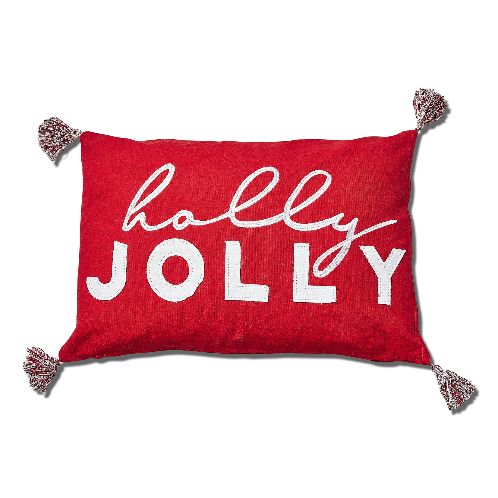 tag Holly Jolly Pillow