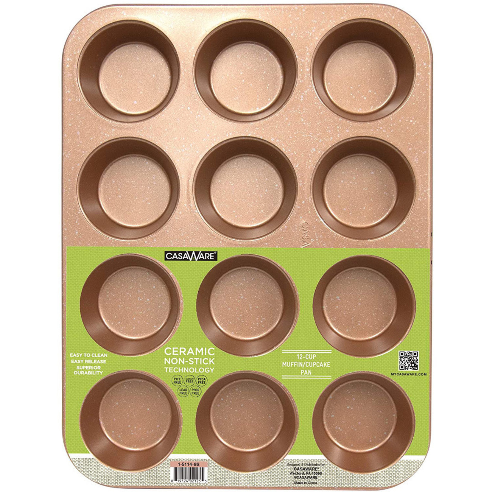 Cupcake & Muffin Pan, 12-Cup