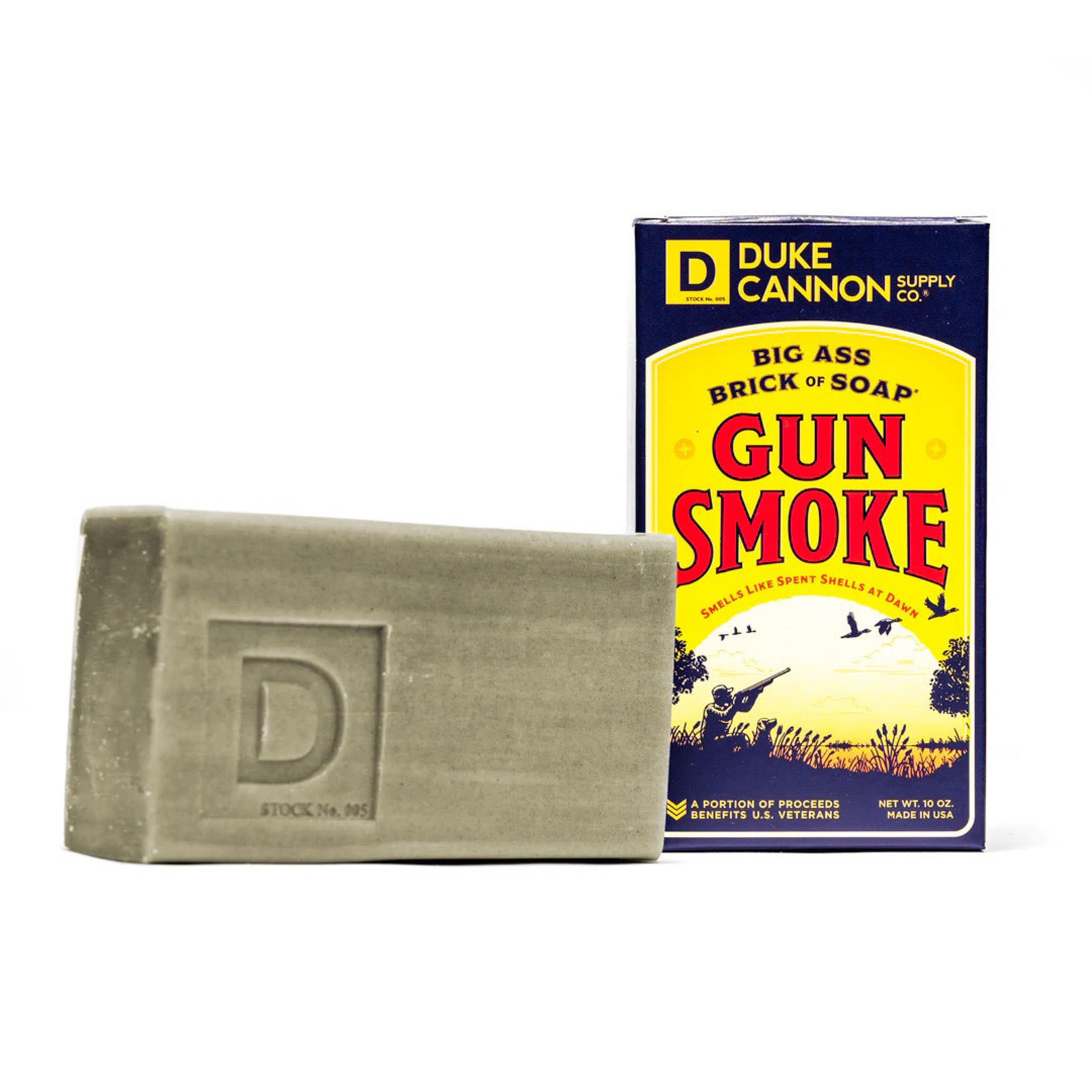 Duke Cannon Supply Co Big Ass Brick of Soap - Gun Smoke