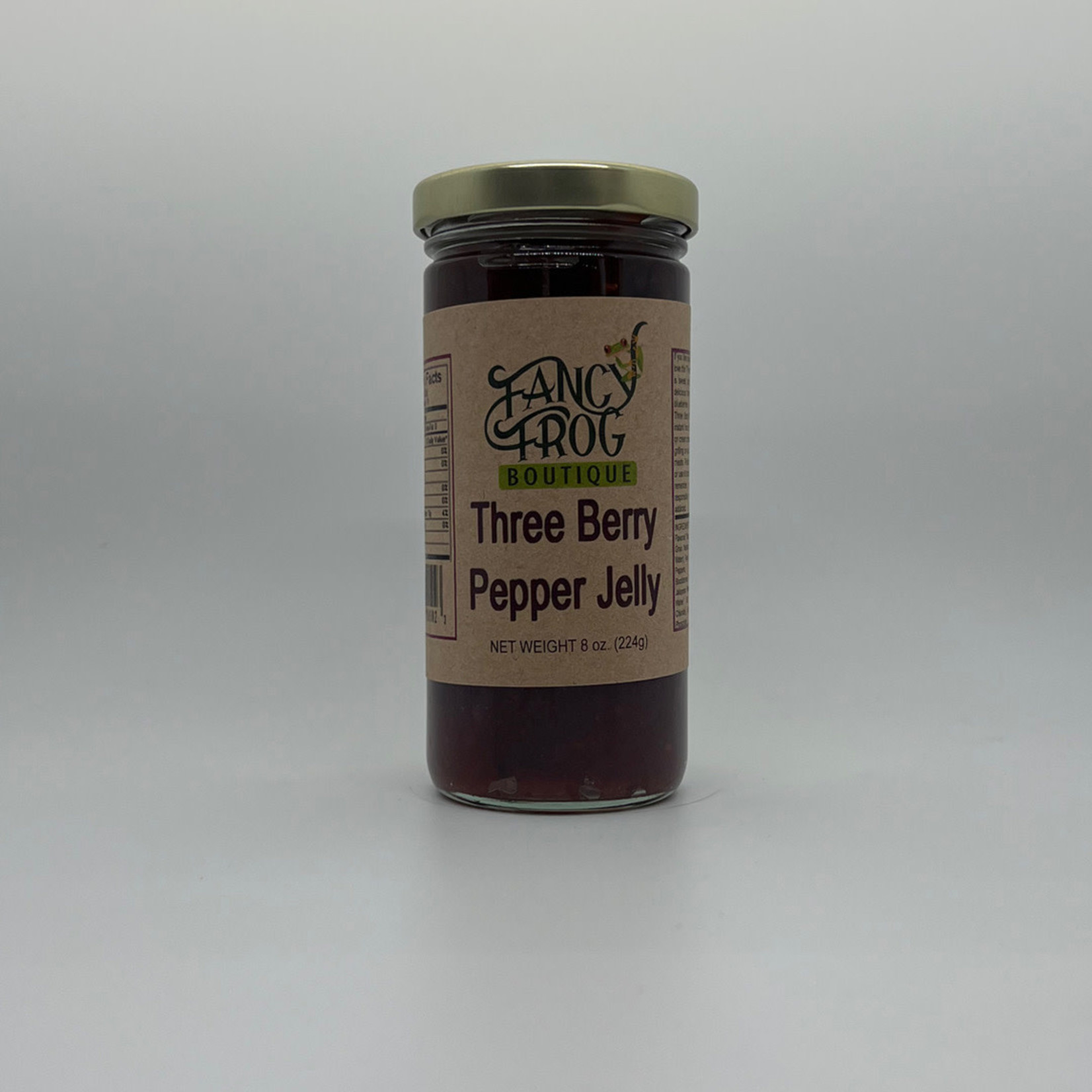 Fancy Frog Boutique Three Berry Pepper Jelly