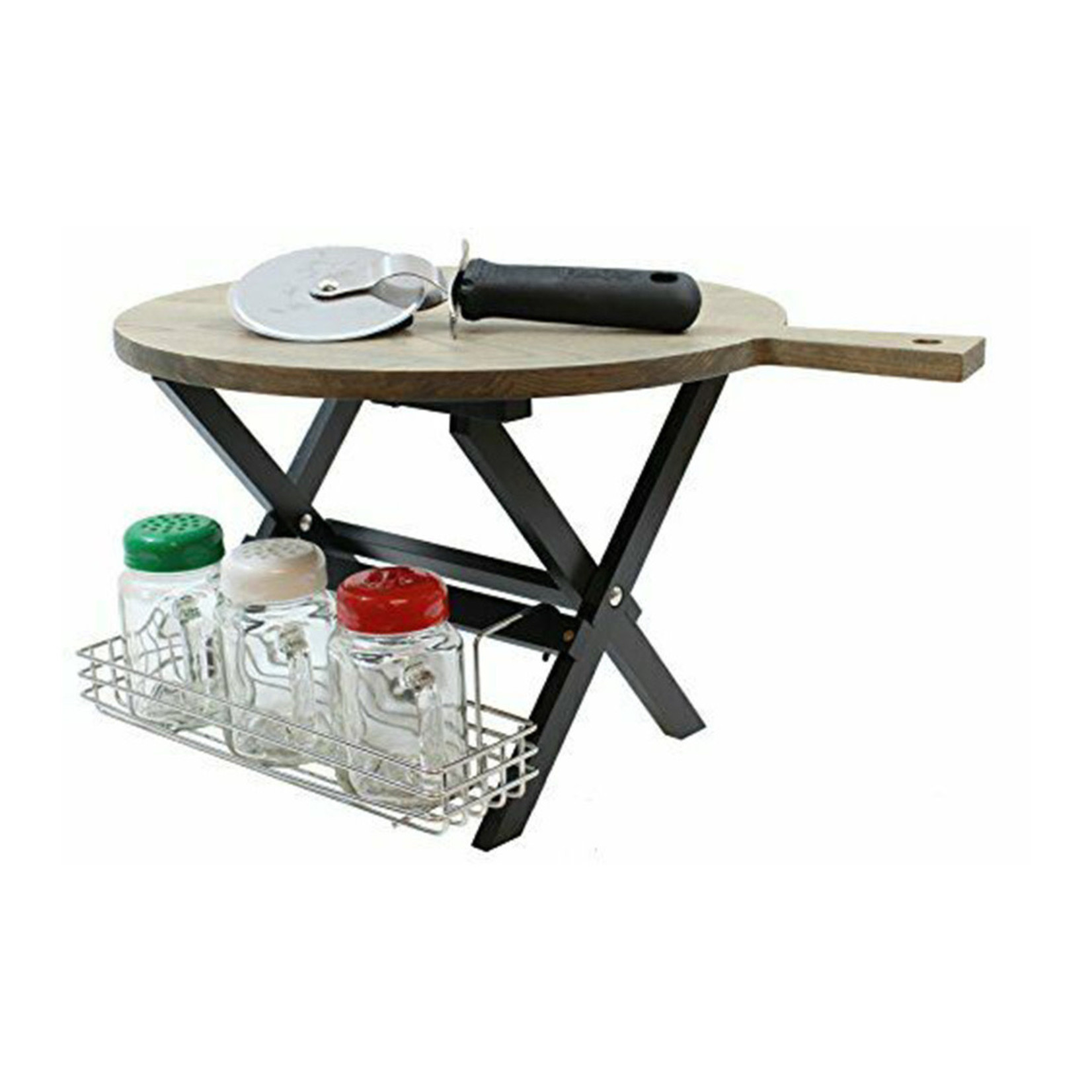 (3) Tray & - Rack, Kit, Mini Boutique Pizza Mason Jars, Ashwood 8oz Paddle The Round Frog Cutter Includes: Stand, Pizza Fancy
