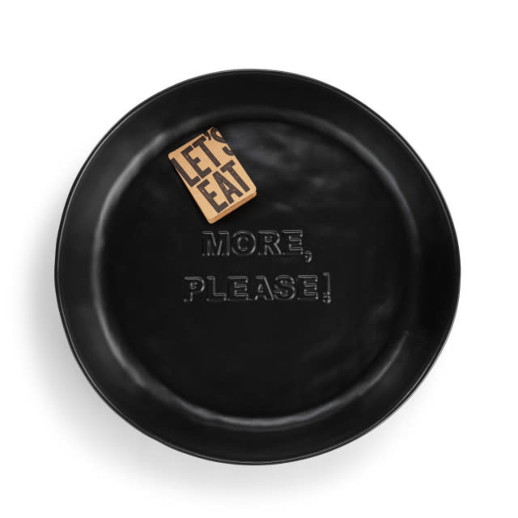 Demdaco Black Help Yourself Serving Bowl