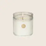 Aromatique White Amaryllis - 6oz candle Textured glass