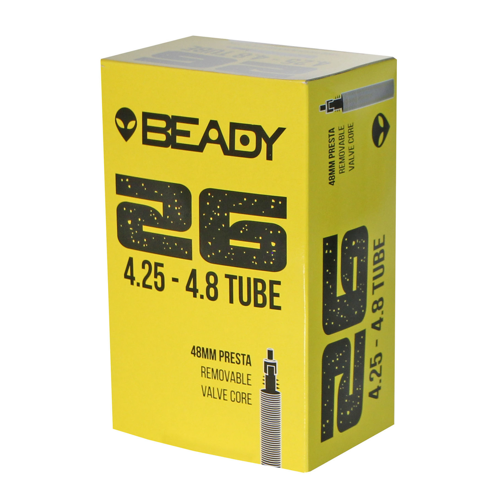 Beady Beady Butyl Tube, 26x4.25-4.8" PV 48mm