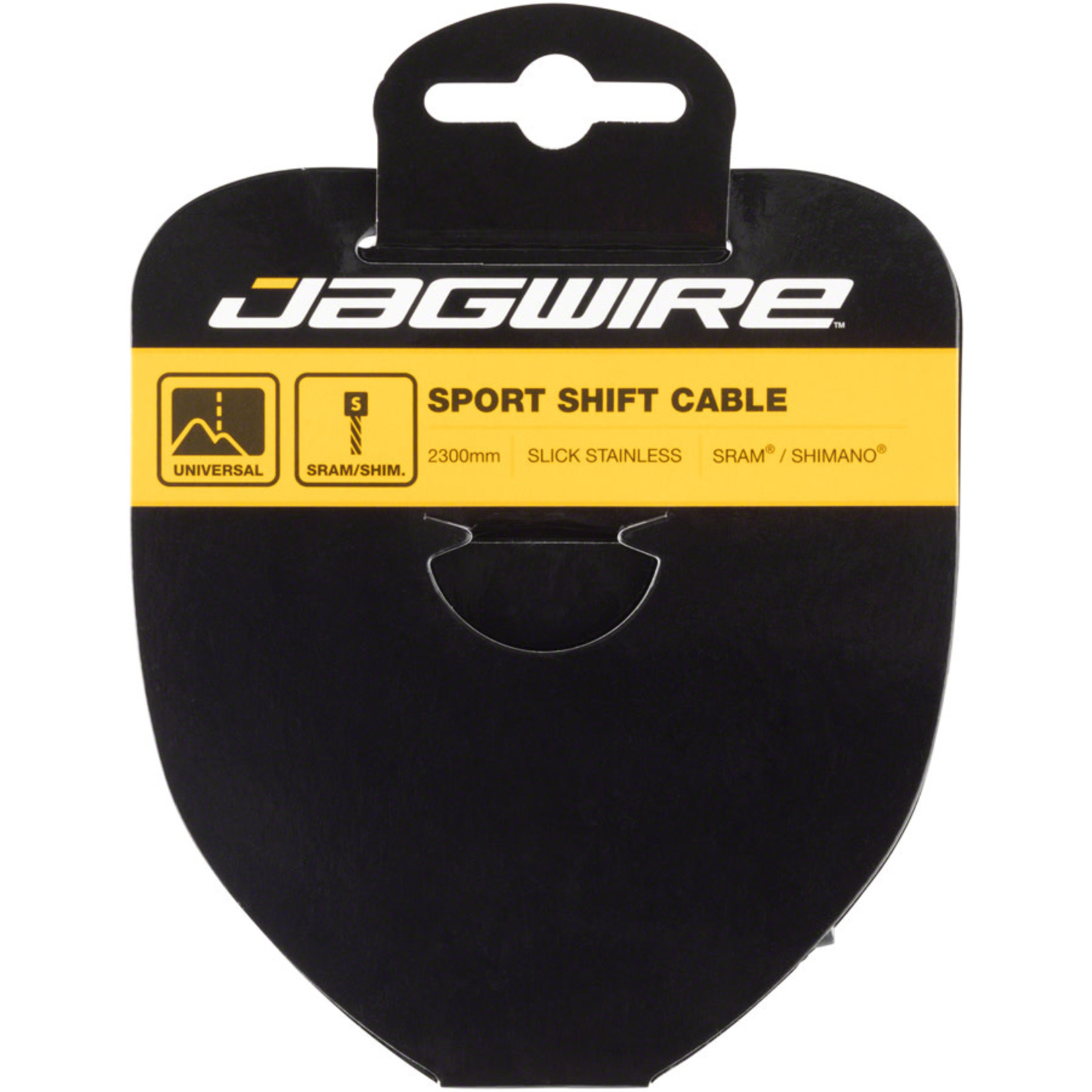 Jagwire Jagwire Sport Shift Cable - 1.1 x 2300mm, Slick Stainless Steel, For SRAM/Shimano