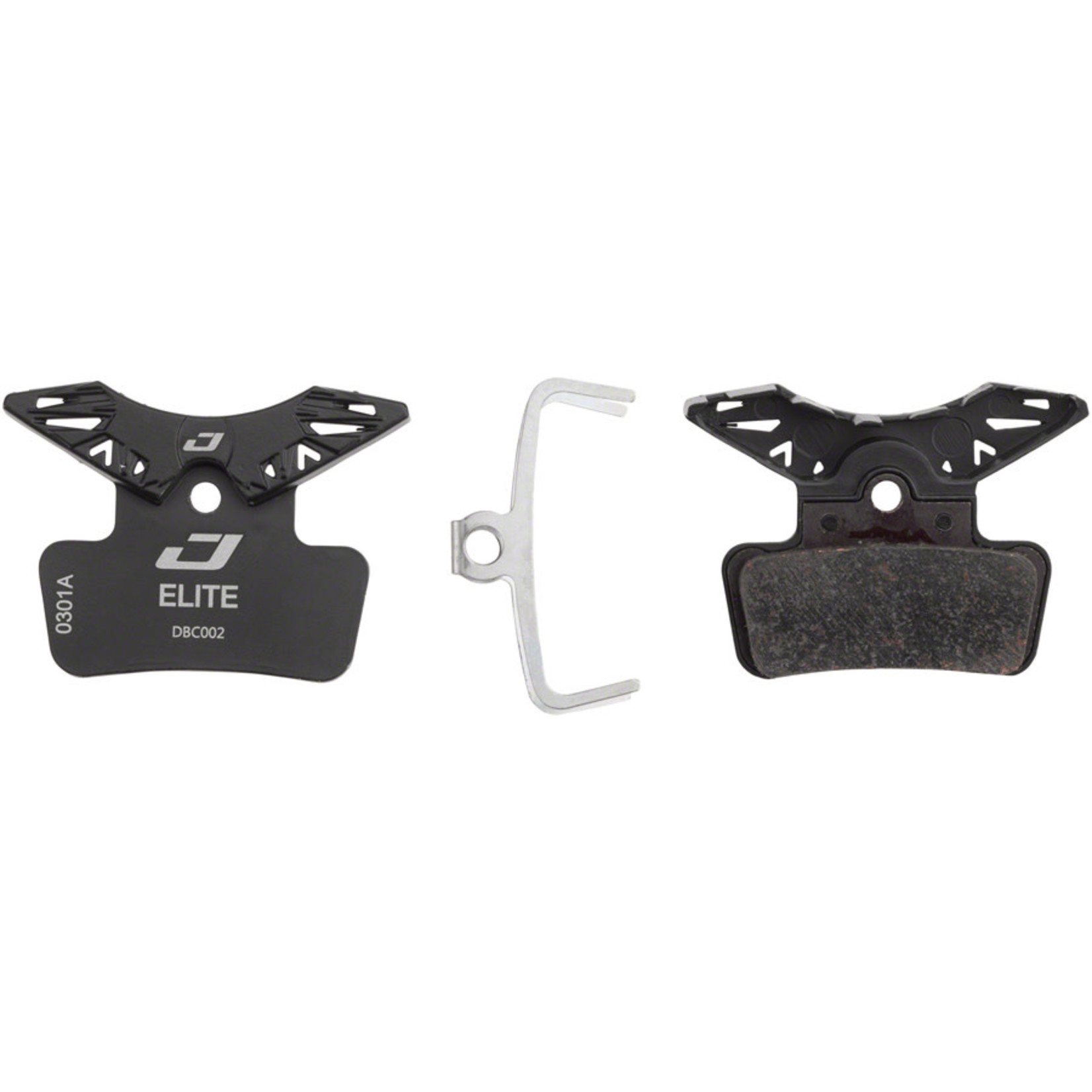 Jagwire Jagwire Elite Cooling Disc Brake Pad - Semi-Metallic, Aluminum Backed, Fits SRAM Guide Ultimate, RSC (B1), RS (B1), and R (B1)