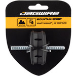 Jagwire Jagwire Mountain Sport Brake Pads Smooth Post 53mm Pad, Black