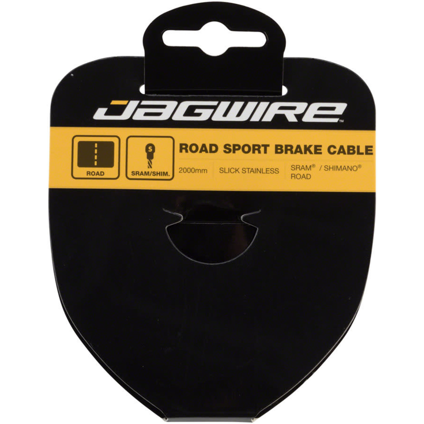 Jagwire Jagwire Sport Brake Cable 1.5x2000mm Slick Stainless SRAM/Shimano Road